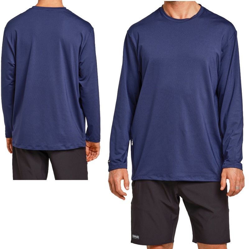 Norman MTB Men's Long Sleeve Gravity Jersey - L - Blue